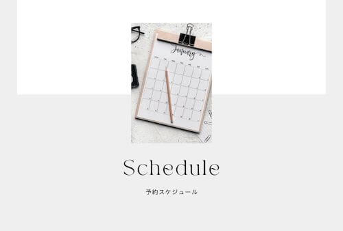 schedule